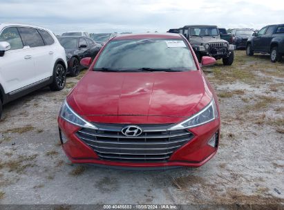 Lot #2992826169 2019 HYUNDAI ELANTRA SEL