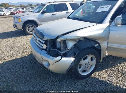 Lot #2992833182 2006 TOYOTA HIGHLANDER LIMITED V6