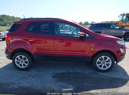 Lot #2994067892 2020 FORD ECOSPORT SE