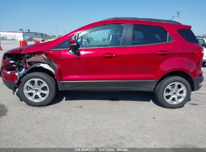 Lot #2994067892 2020 FORD ECOSPORT SE