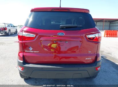 Lot #2994067892 2020 FORD ECOSPORT SE