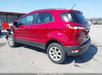 Lot #2994067892 2020 FORD ECOSPORT SE