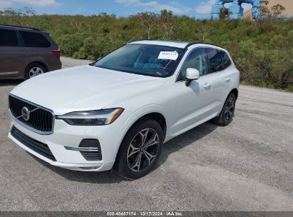 Lot #2992826147 2022 VOLVO XC60 B5 MOMENTUM