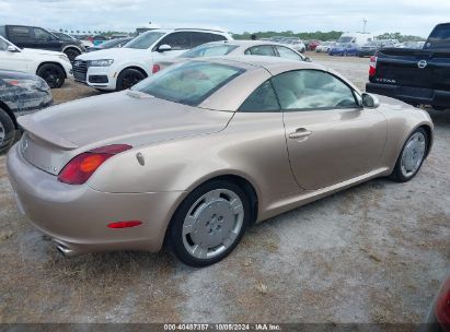 Lot #2992826136 2005 LEXUS SC 430