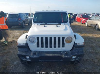 Lot #2992826134 2022 JEEP WRANGLER UNLIMITED SPORT S 4X4