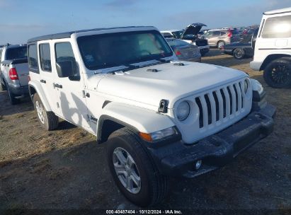 Lot #2992826134 2022 JEEP WRANGLER UNLIMITED SPORT S 4X4