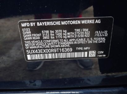 Lot #2992826132 2024 BMW X6 M60I