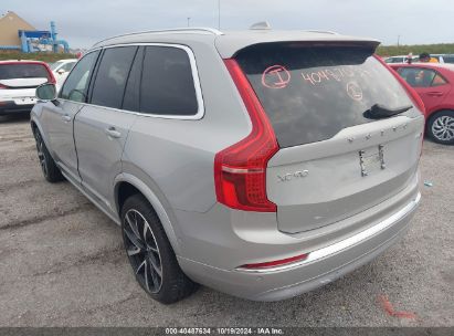 Lot #2992826113 2024 VOLVO XC90 B5 PLUS BRIGHT THEME