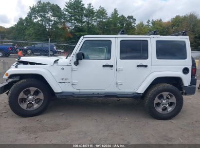 Lot #2997777275 2016 JEEP WRANGLER UNLIMITED SAHARA