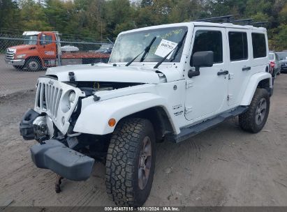 Lot #2997777275 2016 JEEP WRANGLER UNLIMITED SAHARA