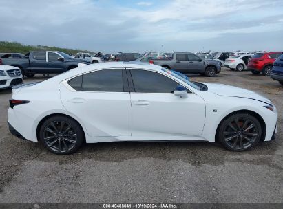 Lot #2992826087 2023 LEXUS IS 350 F SPORT