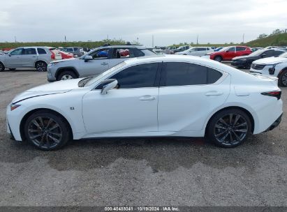 Lot #2992826087 2023 LEXUS IS 350 F SPORT