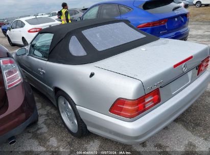 Lot #2995285290 2002 MERCEDES-BENZ SL 500