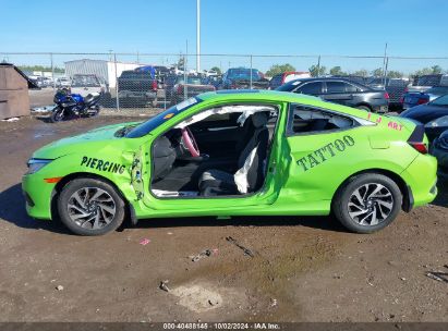 Lot #2996534411 2017 HONDA CIVIC LX-P