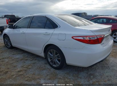 Lot #2992826076 2016 TOYOTA CAMRY SE