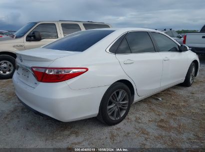 Lot #2992826076 2016 TOYOTA CAMRY SE