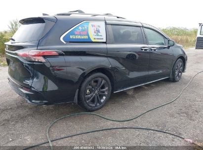 Lot #2992826073 2022 TOYOTA SIENNA XSE