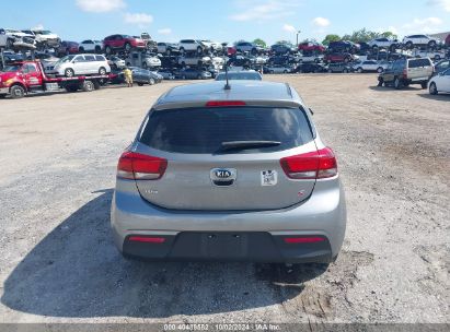 Lot #2994068117 2021 KIA RIO 5-DOOR S