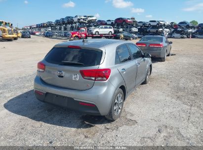 Lot #2994068117 2021 KIA RIO 5-DOOR S