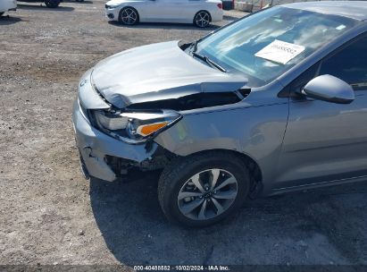 Lot #2994068117 2021 KIA RIO 5-DOOR S