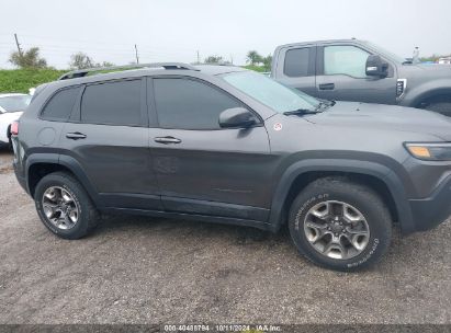 Lot #3052077205 2019 JEEP CHEROKEE TRAILHAWK 4X4