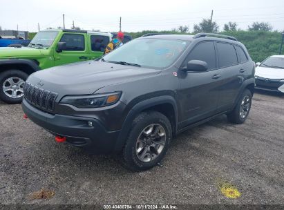 Lot #3052077205 2019 JEEP CHEROKEE TRAILHAWK 4X4