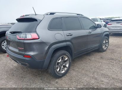 Lot #3052077205 2019 JEEP CHEROKEE TRAILHAWK 4X4