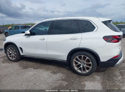 Lot #2995285253 2024 BMW X5 XDRIVE40I