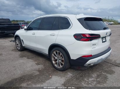 Lot #2995285253 2024 BMW X5 XDRIVE40I