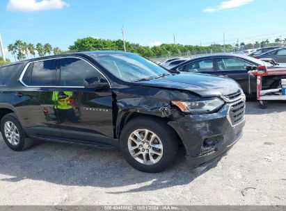 Lot #2996534402 2019 CHEVROLET TRAVERSE LS