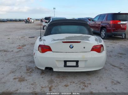 Lot #3042571858 2008 BMW Z4 3.0I