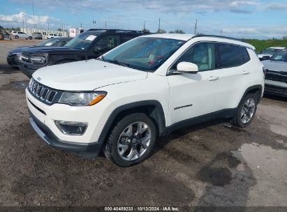 Lot #2994068118 2021 JEEP COMPASS LIMITED 4X4