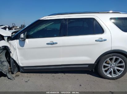 Lot #3031680899 2017 FORD EXPLORER LIMITED