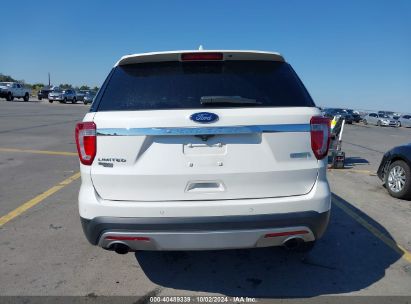 Lot #3031680899 2017 FORD EXPLORER LIMITED