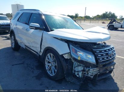 Lot #3031680899 2017 FORD EXPLORER LIMITED