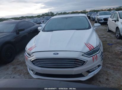 Lot #2992826630 2017 FORD FUSION TITANIUM