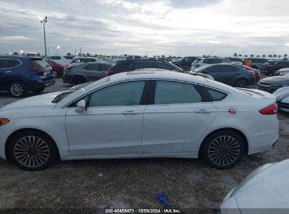 Lot #2992826630 2017 FORD FUSION TITANIUM