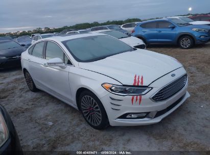 Lot #2992826630 2017 FORD FUSION TITANIUM