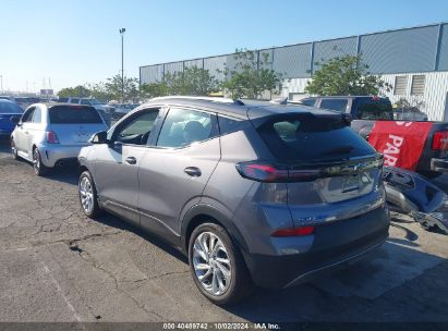 Lot #2992833176 2022 CHEVROLET BOLT EUV FWD LT