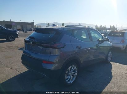 Lot #2992833176 2022 CHEVROLET BOLT EUV FWD LT