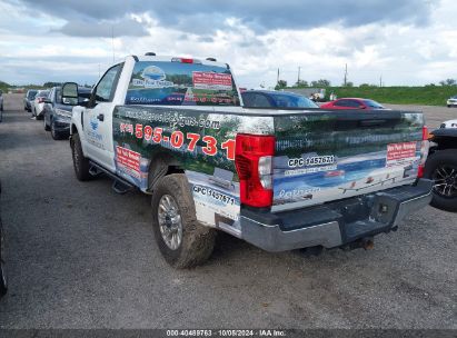 Lot #2992826615 2021 FORD F-250 XL