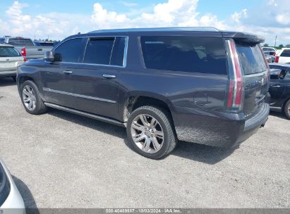 Lot #2992826609 2018 CADILLAC ESCALADE ESV PREMIUM LUXURY