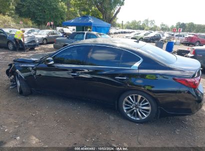 Lot #2997777240 2021 INFINITI Q50 LUXE AWD