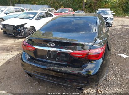 Lot #2997777240 2021 INFINITI Q50 LUXE AWD