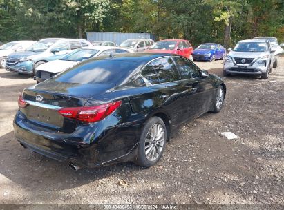 Lot #2997777240 2021 INFINITI Q50 LUXE AWD