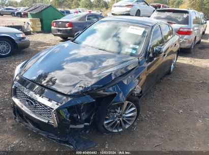 Lot #2997777240 2021 INFINITI Q50 LUXE AWD