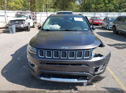 Lot #2992826581 2021 JEEP COMPASS LIMITED 4X4