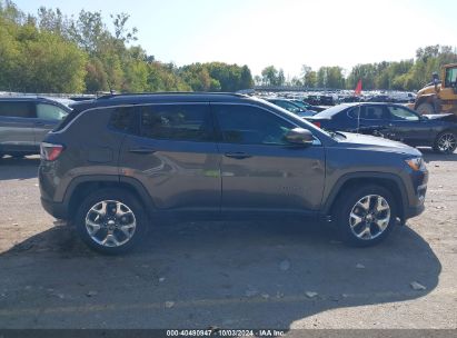 Lot #2992826581 2021 JEEP COMPASS LIMITED 4X4