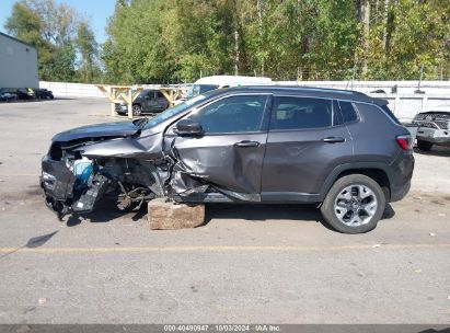 Lot #2992826581 2021 JEEP COMPASS LIMITED 4X4