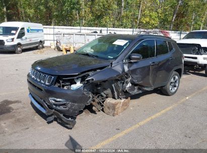 Lot #2992826581 2021 JEEP COMPASS LIMITED 4X4